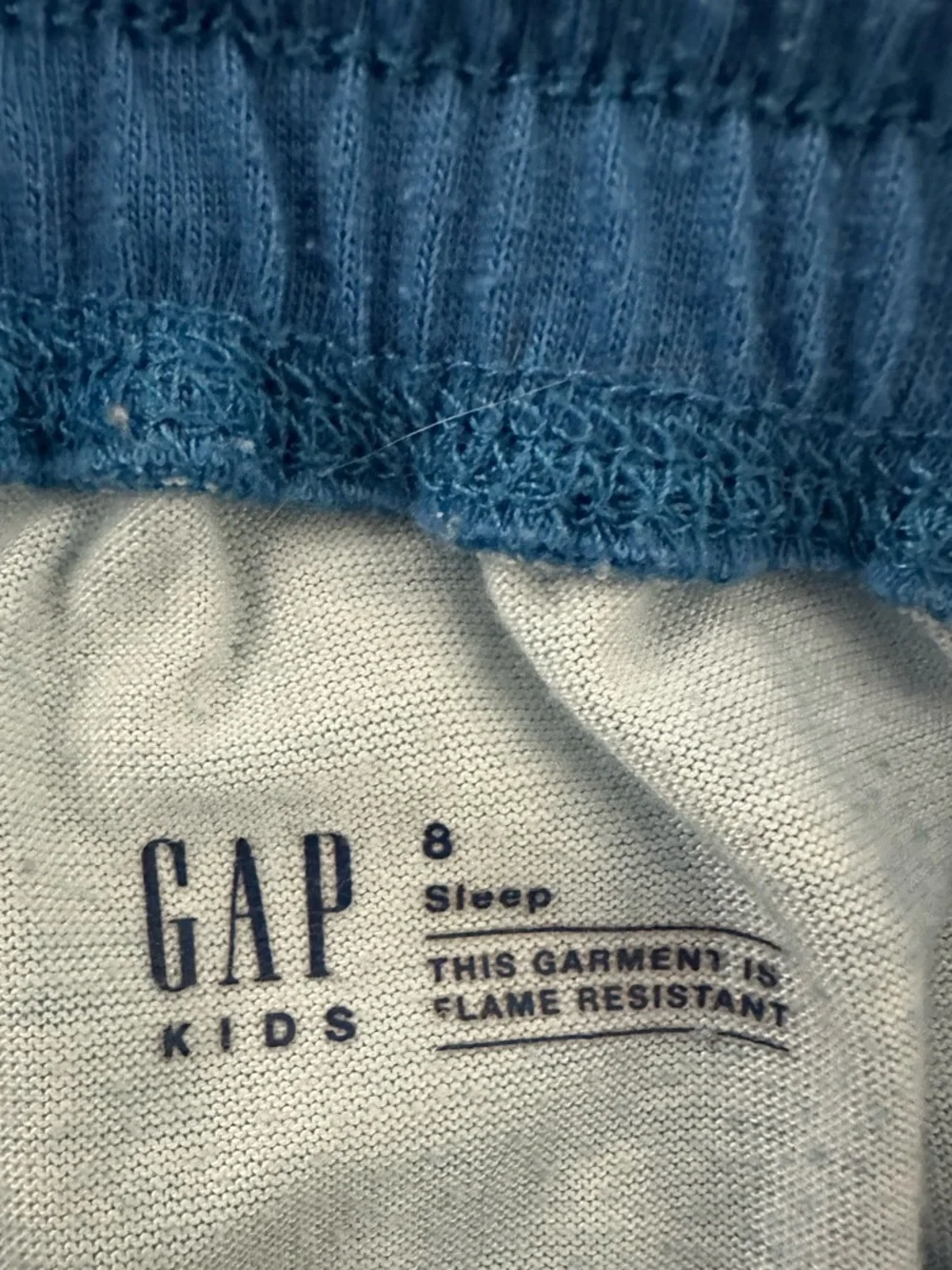 GAP Kids Boys Blue Tie-Dye Sleep Shorts size youth 8
